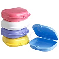 SimpleLife Caja de Dientes-Caja de prótesis Dental Retenedor de ortodoncia Caja de Almacenamiento de prótesis Caja de…